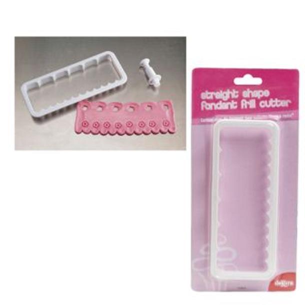 CORTAPASTAS DE FONDANT VOLANTE F. RECTA 543192