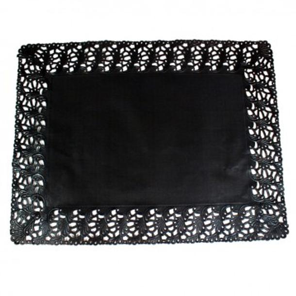 NAPERON PAPEL PRETO 45*36CM