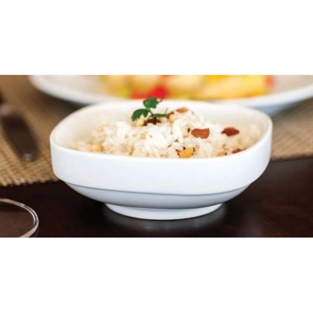 SALADEIRA QUADRADA 13CM EUROPA BRANCO VISTA ALEGRE