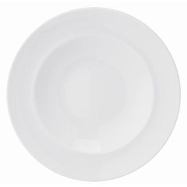 PRATO SOPA 28CM LUNA BRANCO