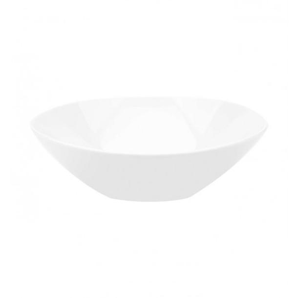 SALADEIRA QUADRADA 21CM VIRTUAL WHITE VISTA ALEGRE