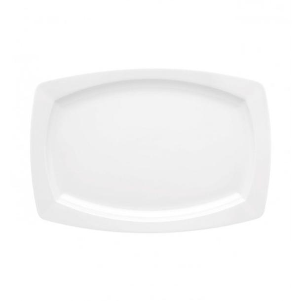 TRAVESSA RECTANGULAR 30CM VIRTUAL WHITE VISTA ALEGRE