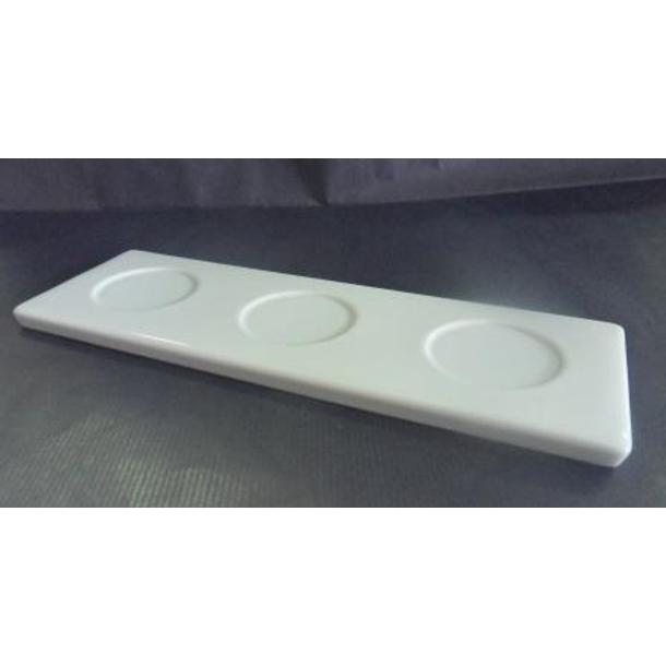 BANDEJA RECTANGULAR COM ENCAIXE 30*10 COUVERT WHITE  VISTA ALEGRE