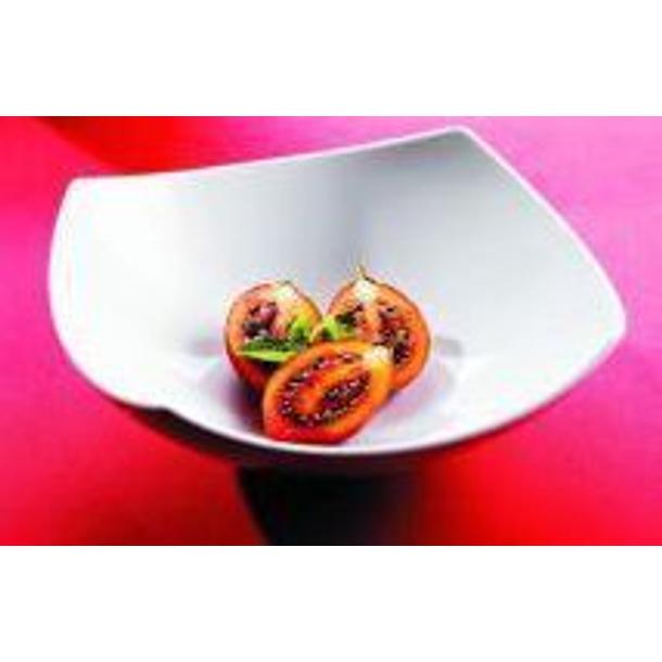 SALADEIRA QUADRADA 27CM BUFFET WHITE VA.