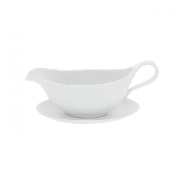 MOLHEIRA COM PRATO 577/40 ESCORIAL BRANCO VISTA ALEGRE