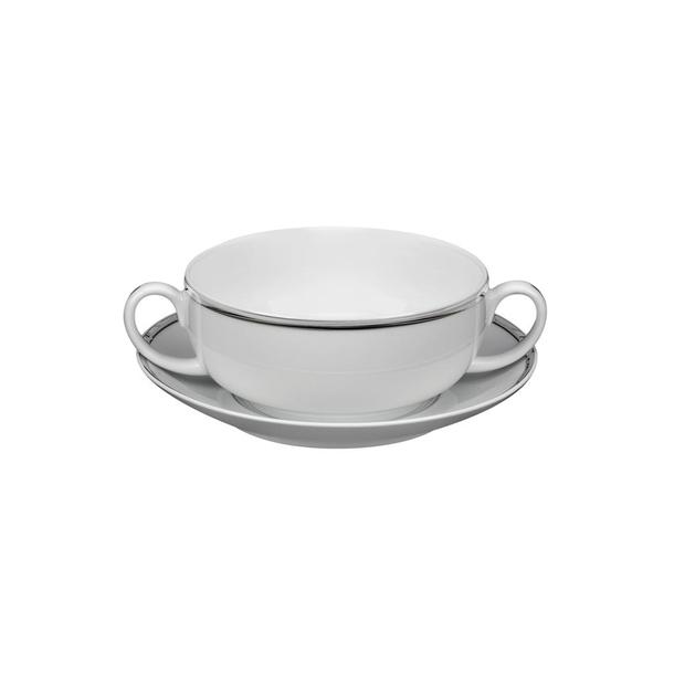 PAR CHAVENA CONSOME (CHAVENA + PIRES) FILADO PLATINA 4MM