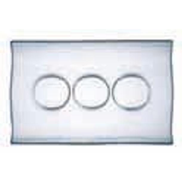 PRATO RECTANGULAR VIDRO 32CM RANDOM ARC