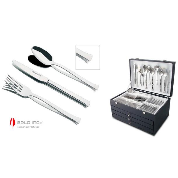 FAQUEIRO 180 PCS BELO 13 COM ESTOJO BELO INOX