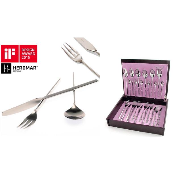 FAQUEIRO 24 PCS MALMO COM ESTOJO HERDMAR