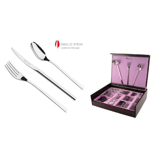 FAQUEIRO 75 PCS NOMO COM ESTOJO MAD BELO INOX