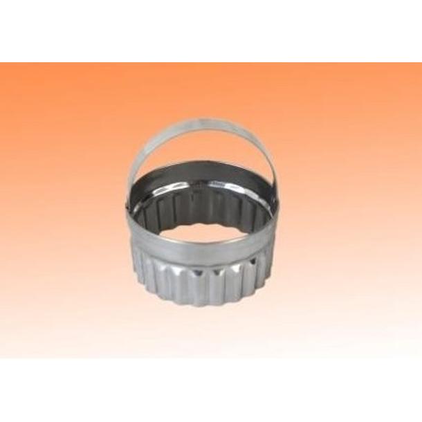 CORTA MASSA REDONDO INOX COM ASA Nº2