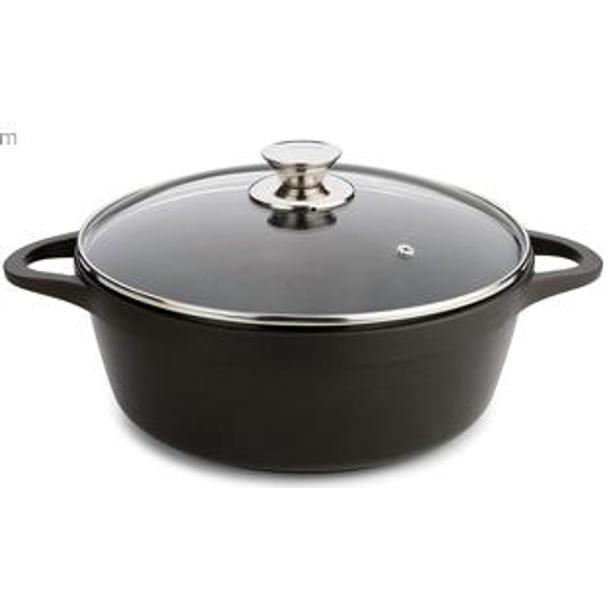 CAÇAROLA ALTA 24CM COM TAMPA PREMIER