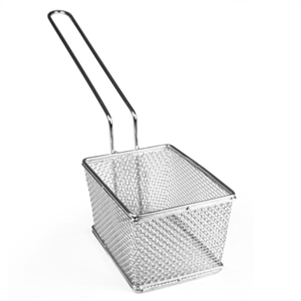 CESTO QUADRADO APRESENTAÇAO BATATAS FRITAS 9,5*6CM