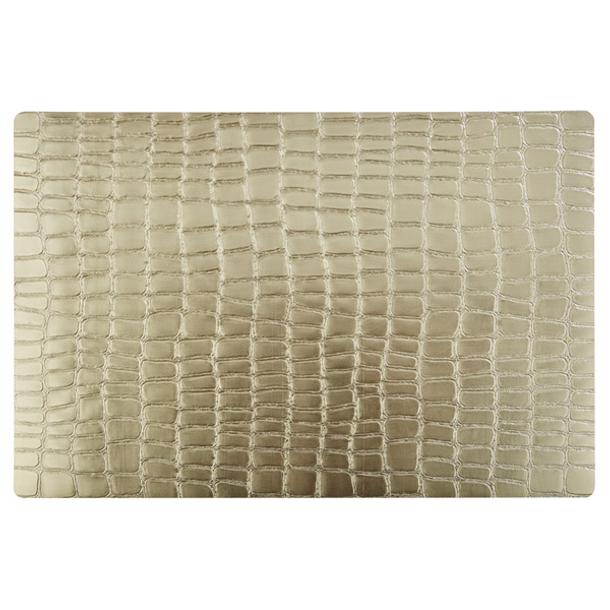 NAPERON CROCO 45*30 DOURADO