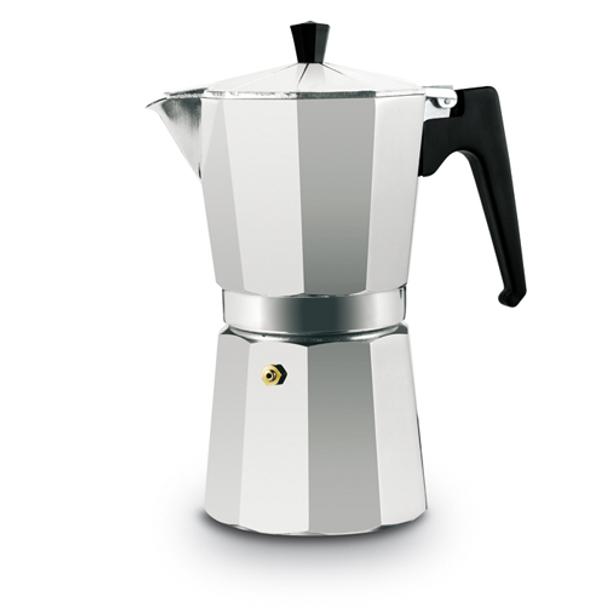 CAFETEIRA EXPRESSO ALUMINIO 9 CHAVENAS