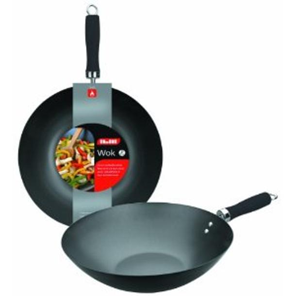 WOK 30CM ANTI-ADERENTE MOKA IBILI 450530 .