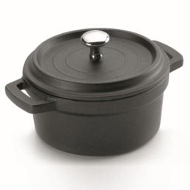CAÇAROLA NEGRA ALUMINIO FUNDIDO 14CM LACOR 25915 