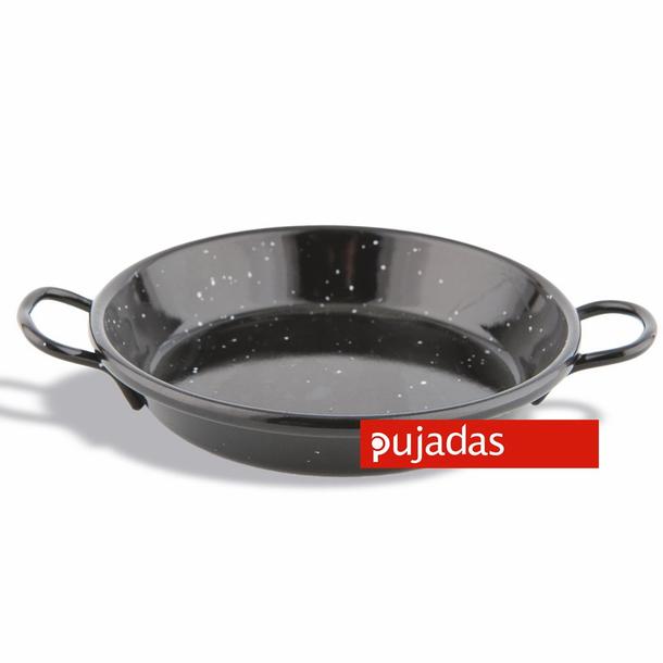 PAELHEIRA VALENCIANA ESMALTADA 30CM PUJADAS 995030