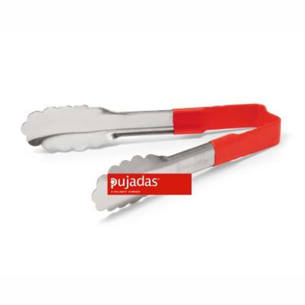 PINÇA BUFFET 40CM PEGA VERMELHA PUJADAS 4781640