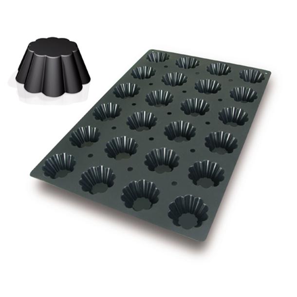 MOLDE SILICONE 60*40CM BRIOCHETTE 24 CAVIDADES