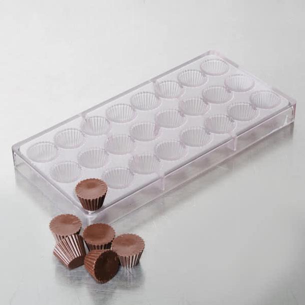 MOLDE POLICARBONATO 3*8 BOMBONS PRALINES MATFER 380141