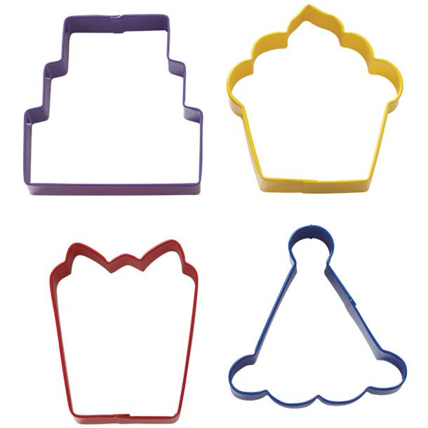 WILTON - CAIXA 4 CORTANTES CUPCAKES 2308-0909