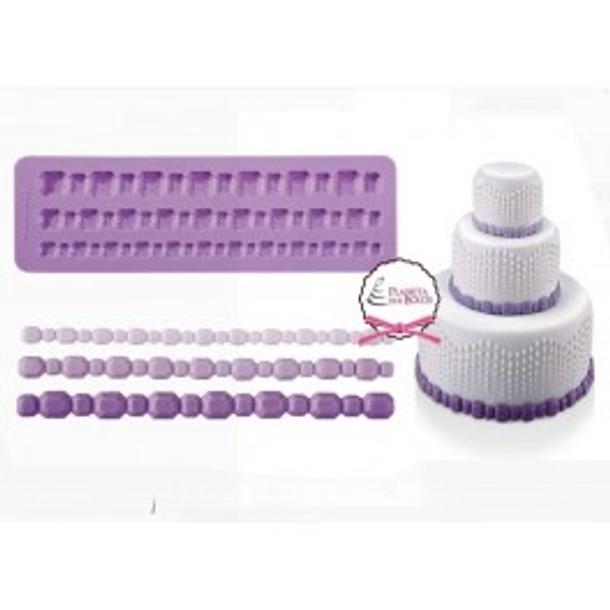 MOLDE SILICONE FIO PEDRA 633046 TESC