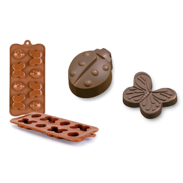 MOLDE PARA BOMBONS SILICONE PRIMAVERA 860310 IBILI