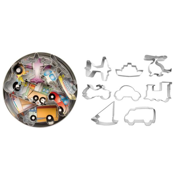 JOGO COM 8 CORTA MASSAS EST. VEICULOS IBILI 732100 