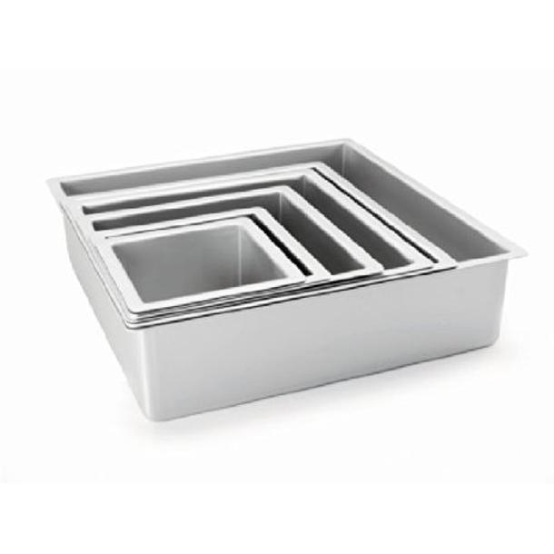 FORMA ALU. QUADRADA EXTRA ALTA 25*10CM