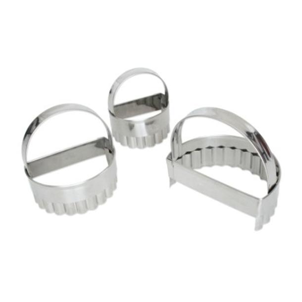 CORTA RISSOL M. LUA CANELADO INOX Nº.1 UNI