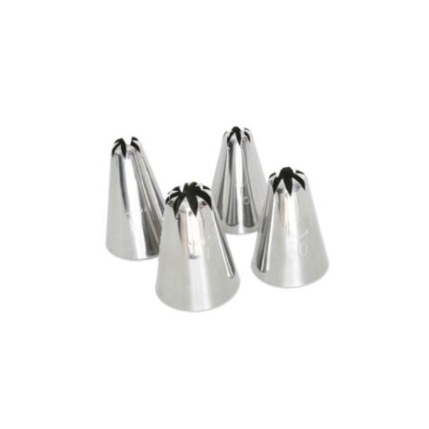 BICO PARA SACO PASTELEIRO INOX Nº.10 UNI