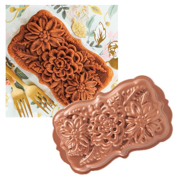 FORMA WILDFLOWER LOAF PAN NORDIC WARE 93148 NW Formas Nordic Ware