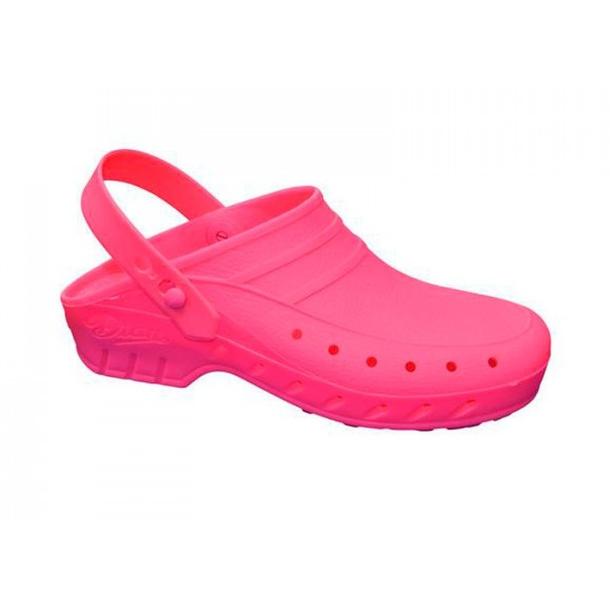 SOCOS BORRACHA ROSA COM FUROS Nº41-42