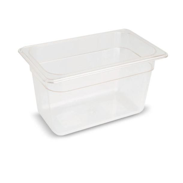 CUBETA POLICARBONATO 1/4 COM 100MM DE ALTURA 