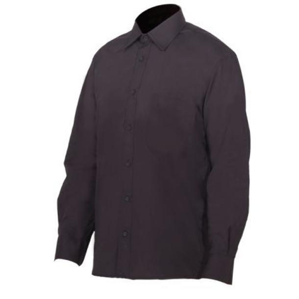 S - CAMISA PRETA DE HOMEM COM MANGA