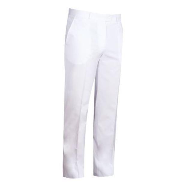 TAMANHO 36 - CALÇA HOMEM CLASSICA BRANCA (65/35) 