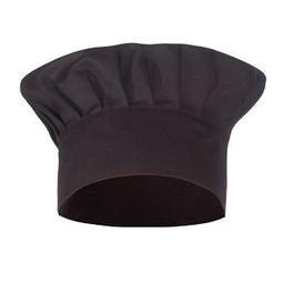 CHAPÉU COZINHEIRO PEQUENO PRETO AJUSTAVEL