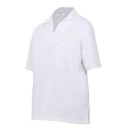 S - CAMISETE UNISEXO BRANCO MEIA MANGA (65/35)