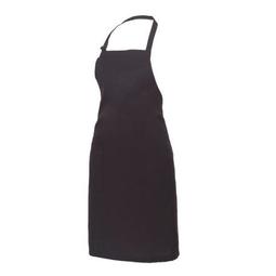 AVENTAL PEITO MEDIO COM BOLSO PRETO 70*85cm