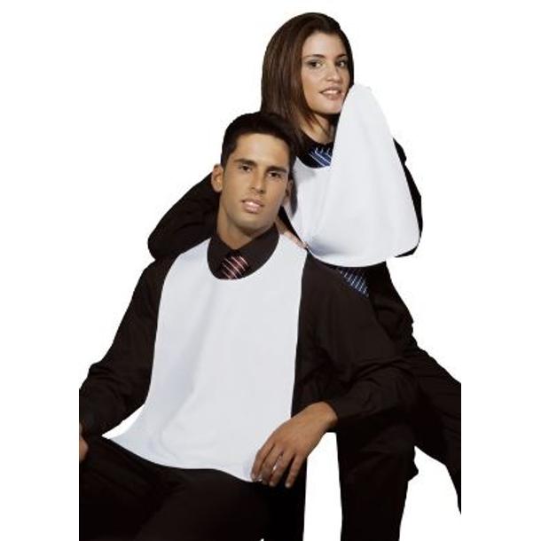 BABETE PROTECÇÃO COM VELCRO BRANCO