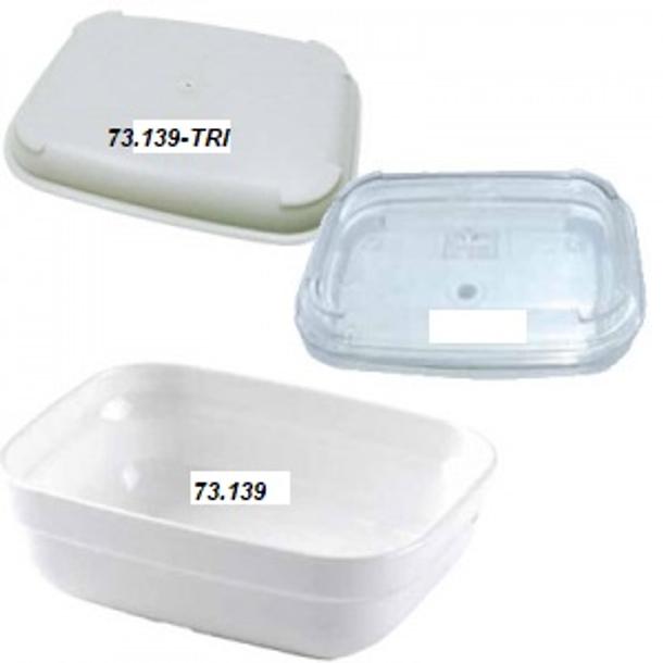SALADEIRA RECTANGULAR POLICARBONATO BR. 12CM
