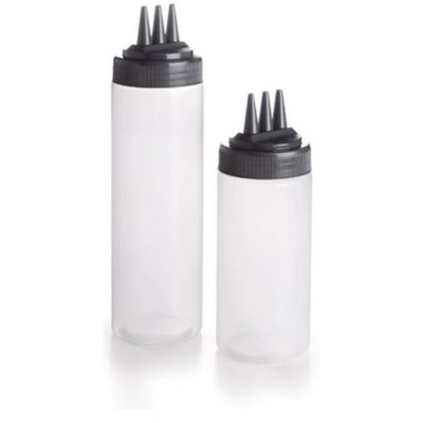 DISPENSADOR TRIPLO (3 BICOS) PLASTICO 472ML 