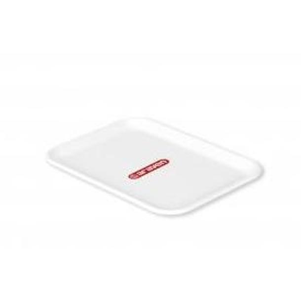 BANDEJA  PLANA BRANCO 20x15x1,2CM