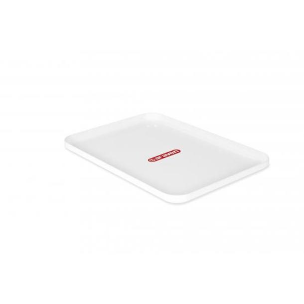 BANDEJA EXPOSITORA 42*30*2,5CM BRANCO ARAVEN 1018