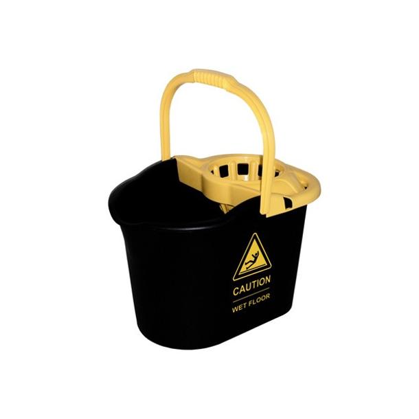 BALDE 16LT PARA ESFREGONA COM ESCOREDOR COM AVISO