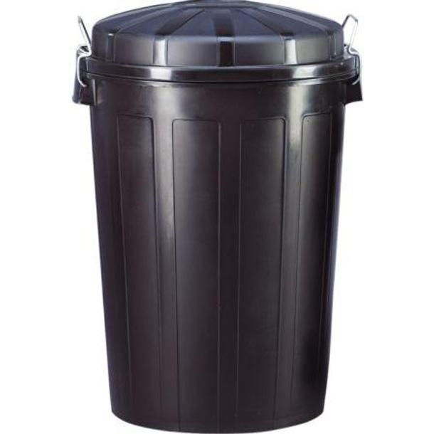BALDE INDUSTRIAL 95LT PRETO DENOX