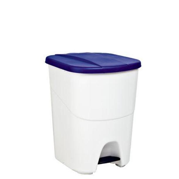 BALDE ECOLÓGICO 40LT TAMPA BRANCA DENOX