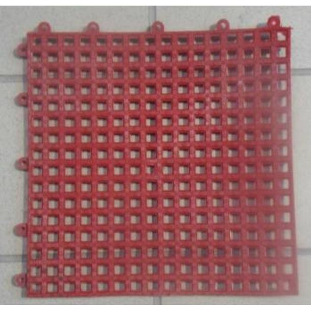 SUPORTE COPOS PLAST. 30*30CM COR VERMELHO