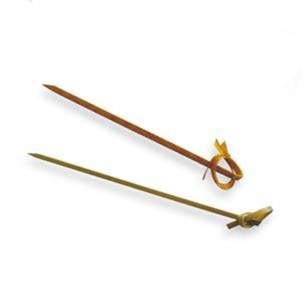 PACK 100 PINÇA LAÇO 6CM NATURAL BAMBU